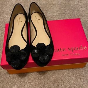 Kate Spade black flats